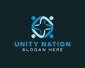 People Team Community logo design