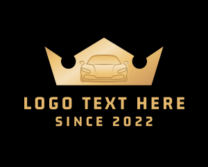 Transport - Car Drag Racing King logo design