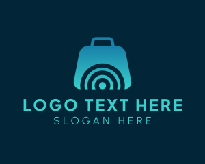 Entrepreneur - Market Bag Target logo design