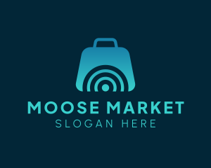 Market Bag Target  logo design