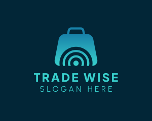 Commerce - Market Bag Target logo design