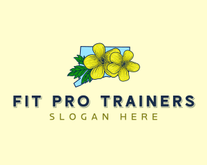 Connecticut Flower Bloom Logo