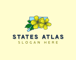 Connecticut Flower Bloom logo design