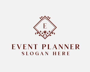 Floral Event Planner logo design