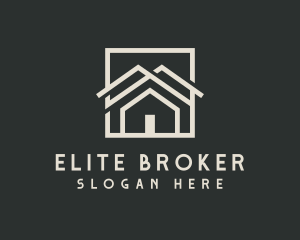 Broker - Roofing Housing Broker logo design