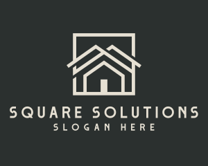 Roofing Housing Broker logo design