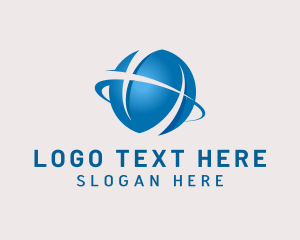 Negative Space - Cosmic Venture Sphere logo design