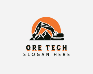 Mining - Excavation Mining Contractor logo design