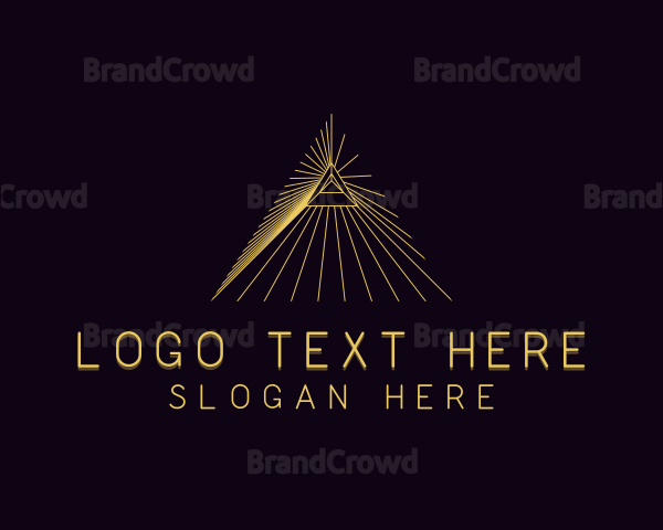 Generic Creative Pyramid Logo