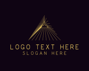 Developer - Generic Creative Pyramid logo design
