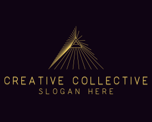 Generic Creative Pyramid logo design