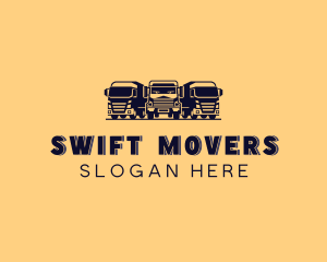 Mover - Trucking Mover Vehicle logo design