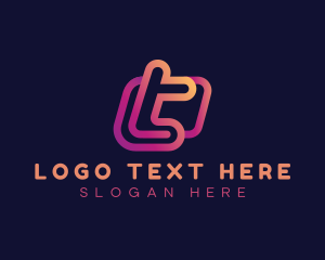Social Media - Creative Multimedia Professional  Letter T logo design