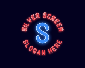 Game Streaming - Nightlife Neon Bar logo design