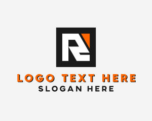 Corporate Company Letter R logo design