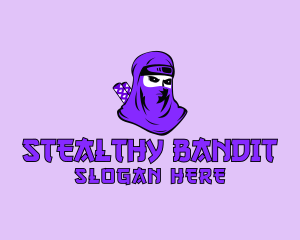 Thief - Hunter Ninja Gamer logo design