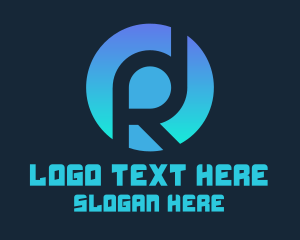 Letter R - R & D Monogram logo design