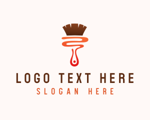Paint - Paint Mural Painting logo design