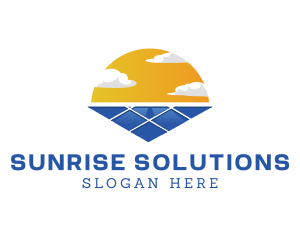 Sun - Power Solar Sun logo design