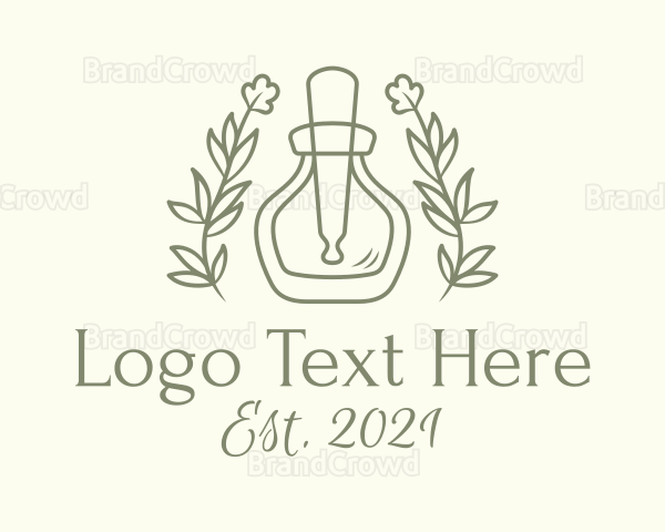 Tea Tree Oil Dropper Logo