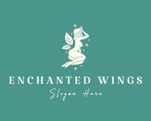 Natural Woman Fairy logo design