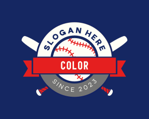 Emblem - Baseball Sports Game logo design