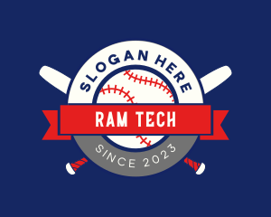 Baseball Sports Cup logo design