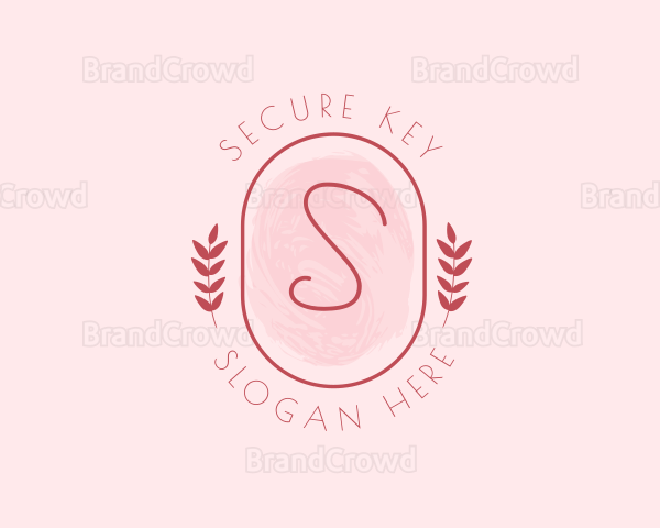 Beauty Apparel Wreath Logo