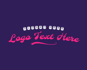 Wordmark - Retro Fashion Business logo design