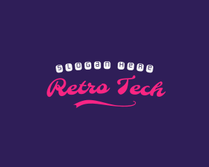 Retro Fashion Business logo design