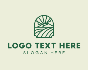 Farm - Nature Farm Agriculture logo design