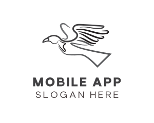 Elegant Eagle Bird Logo