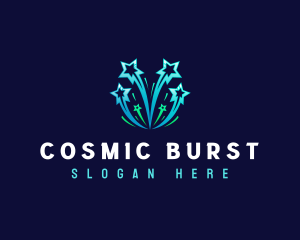 Starburst - Star Fireworks Celebration logo design