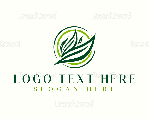 Plant Leaf Garden Logo