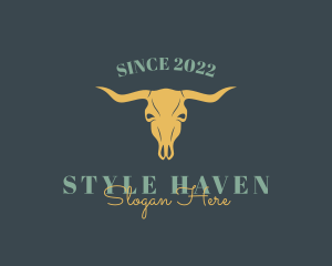 Ranch - Cow Horn Ranch logo design