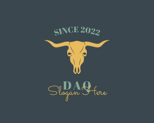 Barn - Cow Horn Ranch logo design