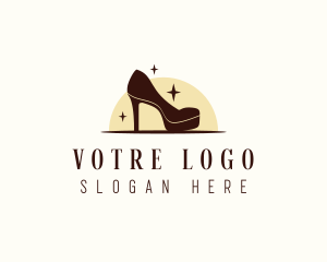 Pumps - Stylish Stiletto Shoes logo design