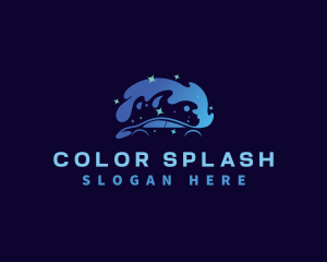 Cleaning Car Wash logo design