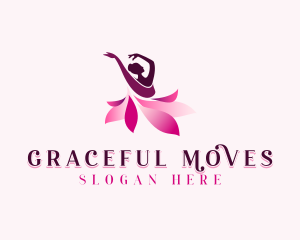 Ballet - Ballet Dancing Woman logo design