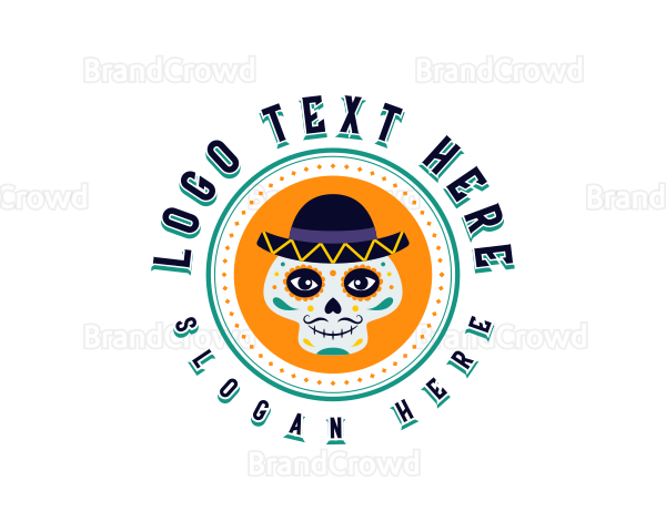 Mexican Face Paint Logo