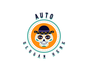 Mexican Face Paint Logo