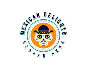 Mexican Face Paint logo design