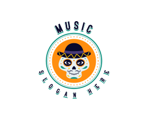 Cultural - Mexican Face Paint logo design