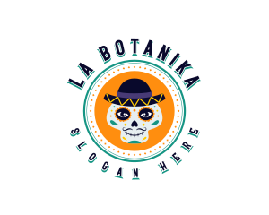 Mexican Face Paint logo design