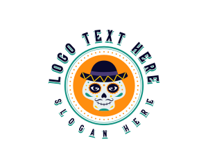 Mexican Face Paint Logo