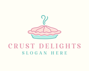 Crust - Hot Pastry Pie logo design