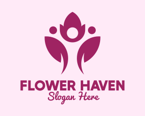 Minimalist Plant & Flower logo design