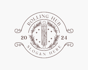 Rustic Rolling Pin Bakeshop logo design