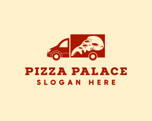 Pizza - Pizza Delivery Truck logo design