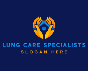 Home Hand Care logo design